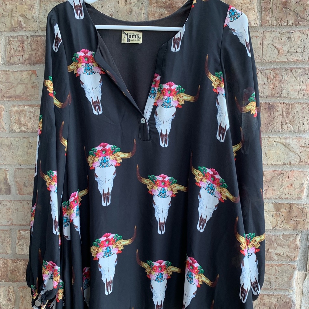 Show me your mumu Jamie tunic Bull